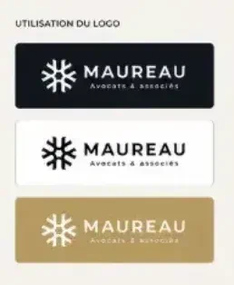 Maureau — déclinaisons du logo