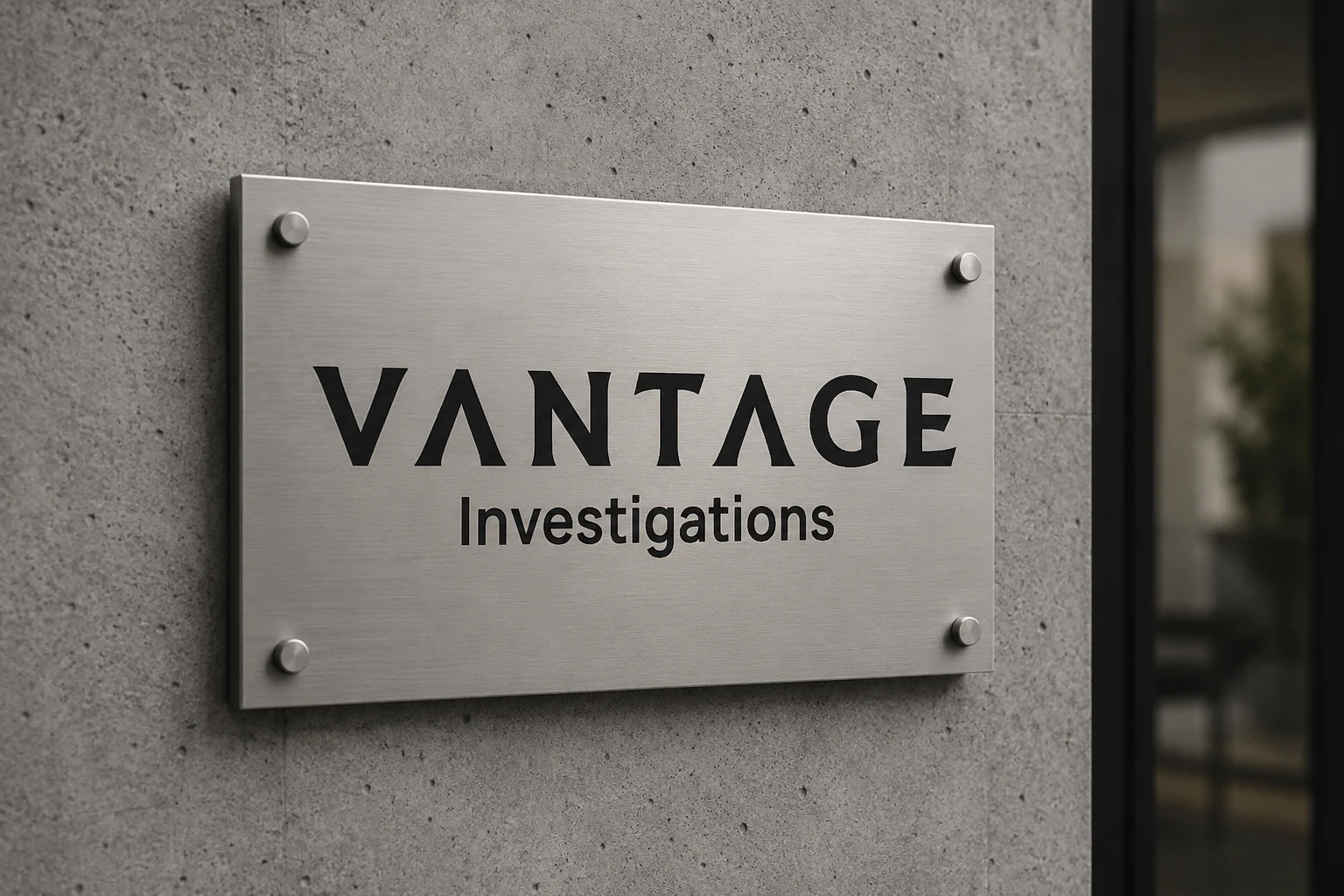 Vantage — signalétique du projet conceptuel